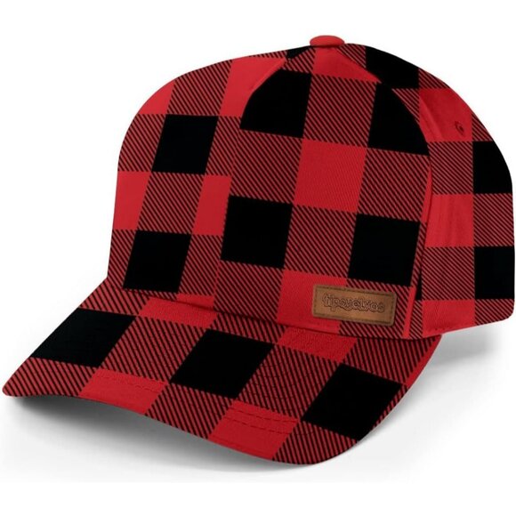 Buffalo Black Christmas Hat for Men & Women, Funny Unisex Holiday Cap One Size - Picture 3 of 3